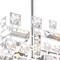 Cwi Lighting Arley 12 Light Island Chandelier With Chrome Finish 5689P35-12-601 - alternate 5